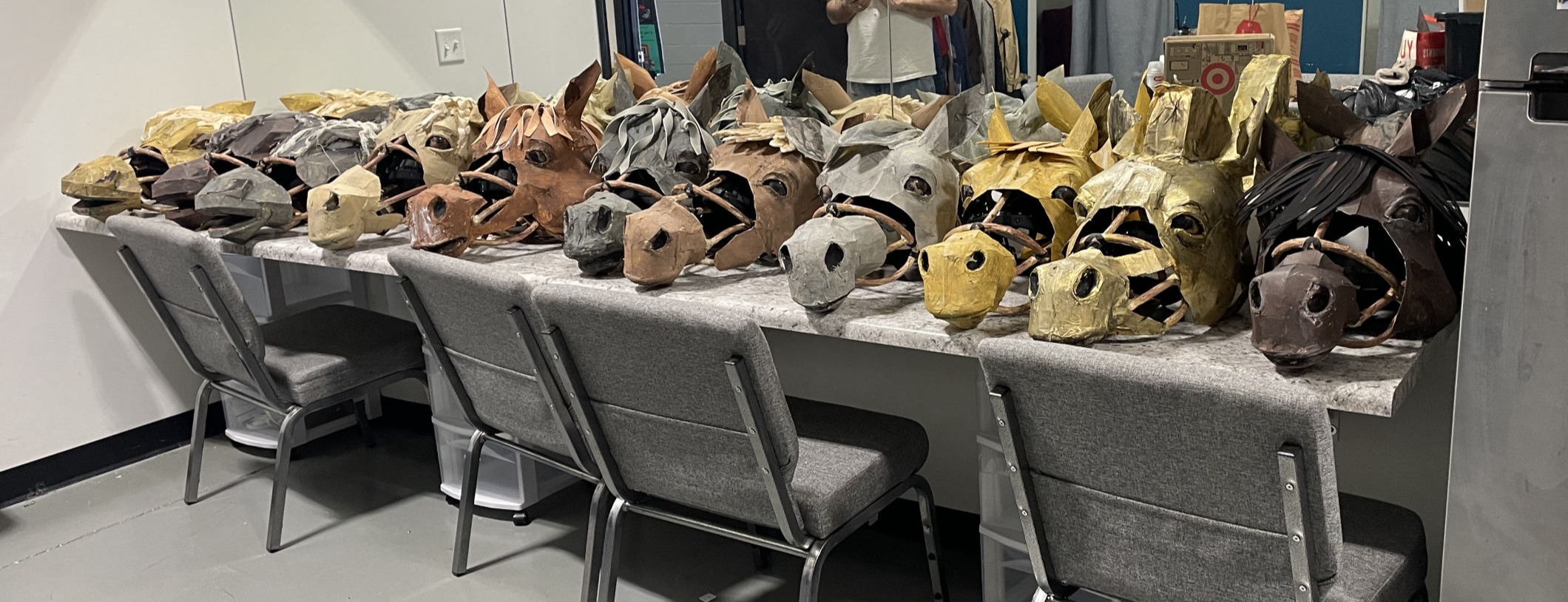 Equus Horse Puppet Heads