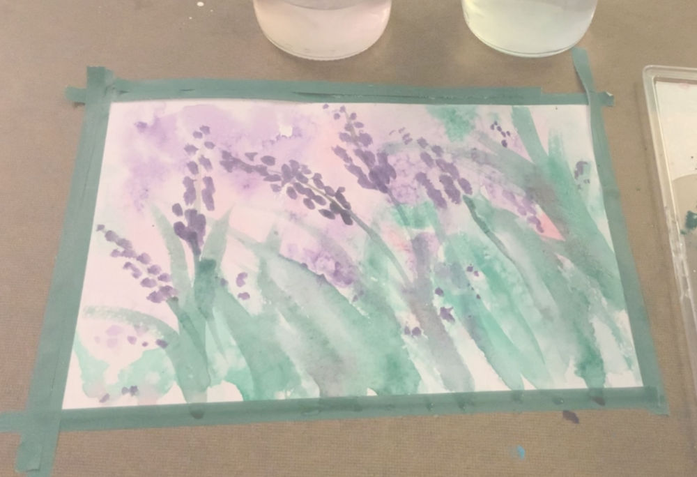 Watercolor class